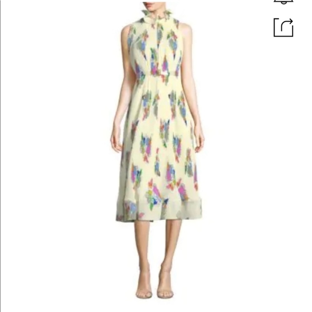Tibi pleated dress